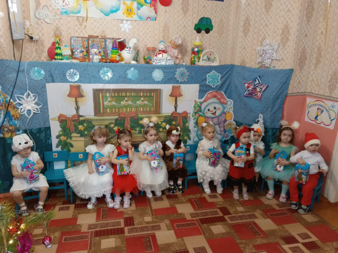 Новогодний утренник в группе раннего возраста «Улыбка» Новогодний утренник в группе раннего возраста «Улыбка».